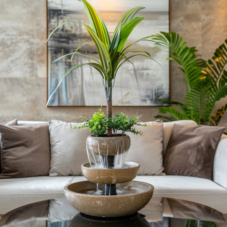 tjarv13_living_room_with_tabletop_water_fountain_and_two_plants_59949ef7-70b9-499e-a4f0-d8bd7ee2e24e