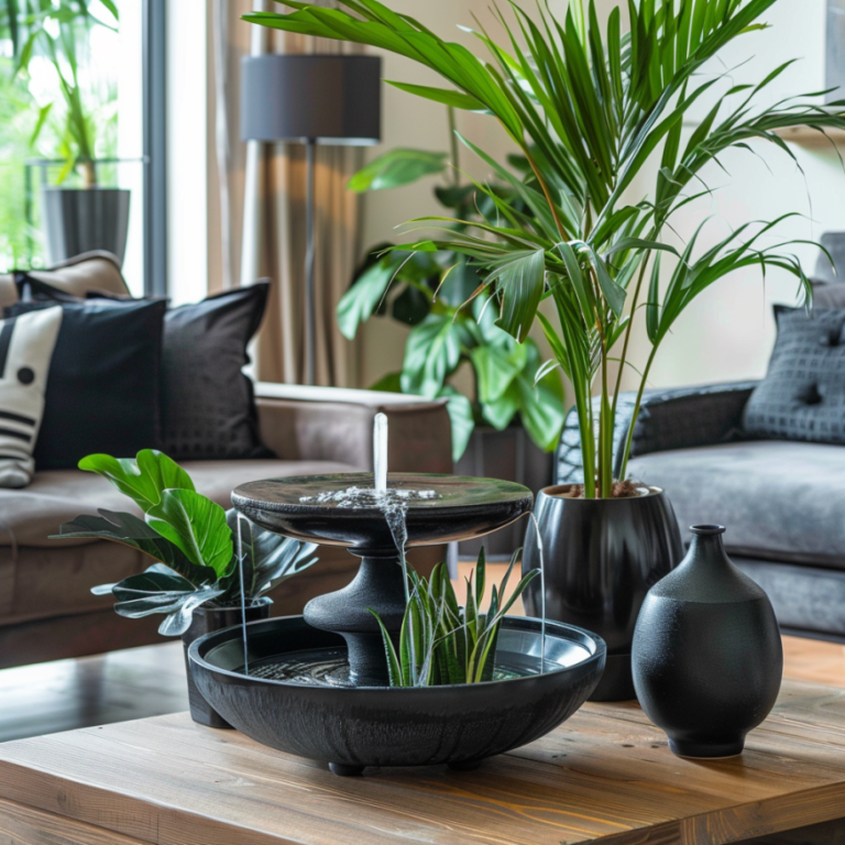 tjarv13_living_room_with_tabletop_water_fountain_and_two_plants_5a765c05-d3af-4a01-9567-11d6cdc00f99