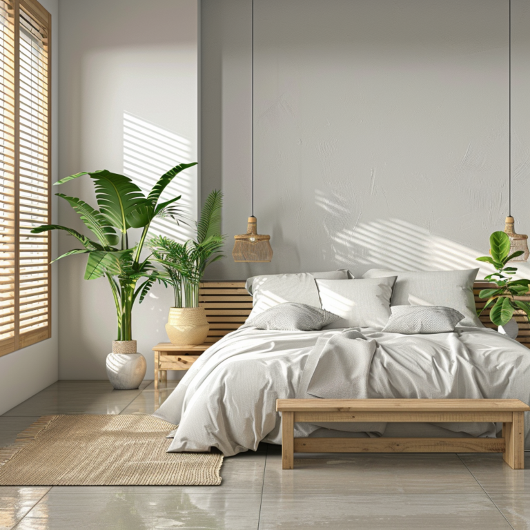tjarv13_modern_bed_room_with_two_plants_and_natural_decorations_c2798859-480c-4aa8-82c5-67c179c58af6